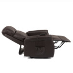 ΗΛΕΚΤΡΙΚΗ ΠΟΛΥΘΡΟΝΑ ΑΝΥΨΩΣΗΣ SuperOrtho Geriatric lift chair Mocca